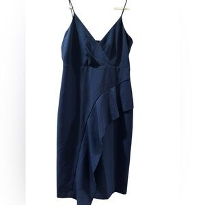 NWT Parker cocktail gown with criss cross front